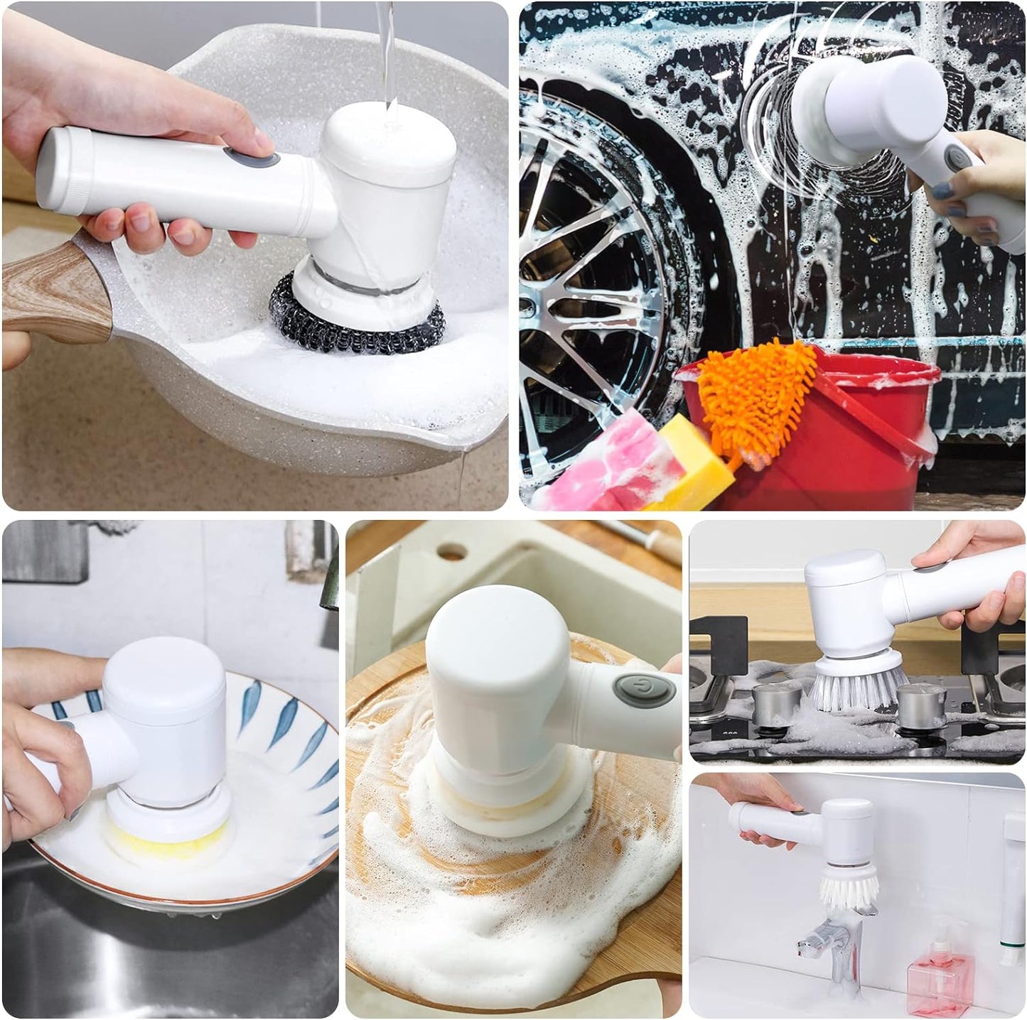 Scrubber Electric Cleaning Brush ( Dishgun )