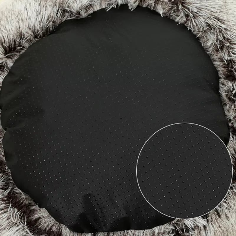 Winter Plush Pet Cat Bed round Cat Cushion